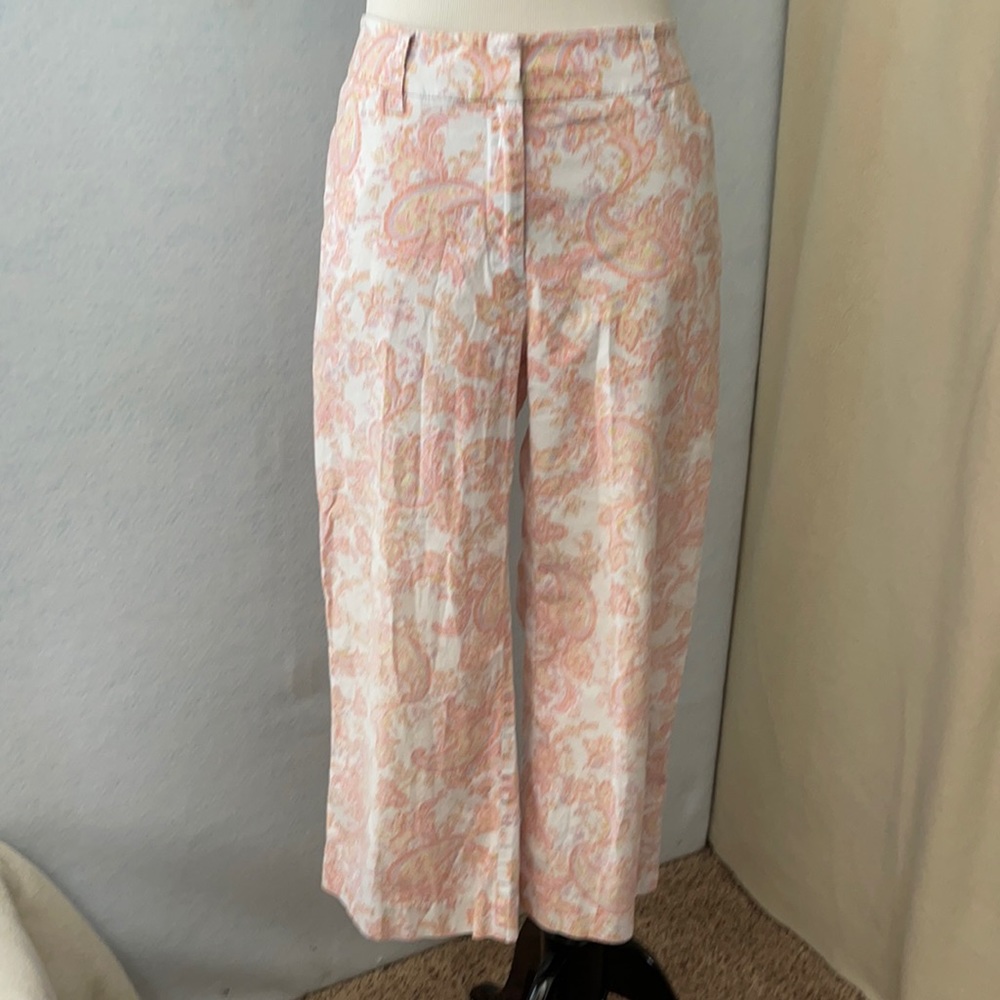 Jones NY Sport Paisley Print Capris